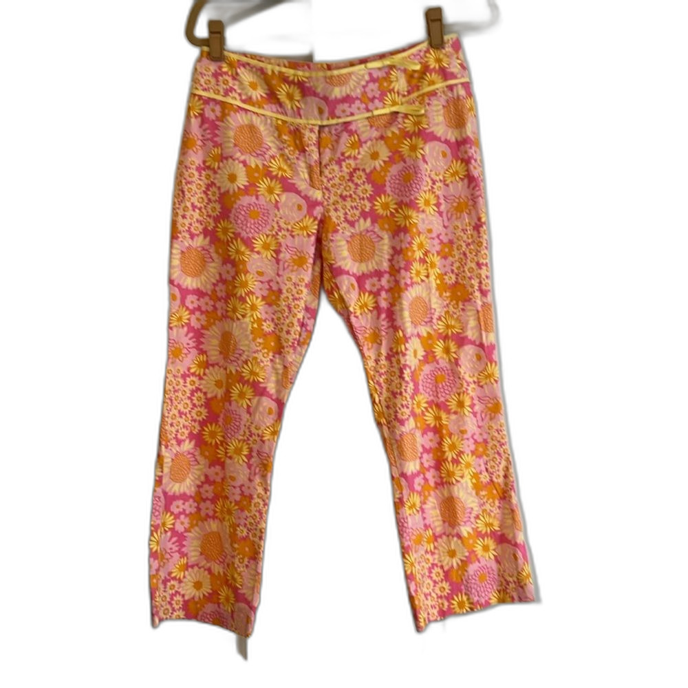 Sz 6 Key West Floral Capris